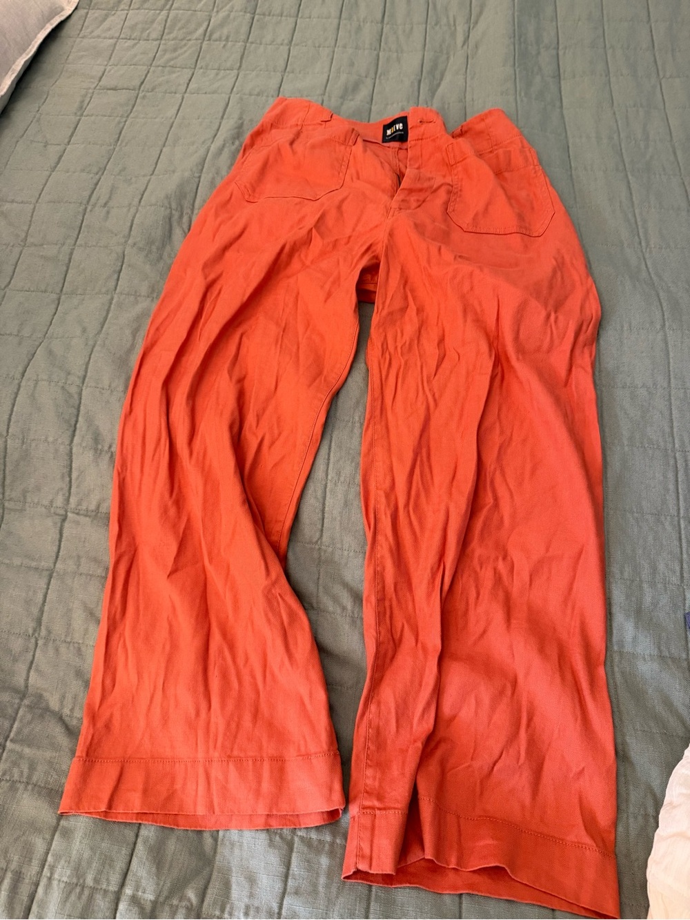 🍊 Anthropologie Orange Pants